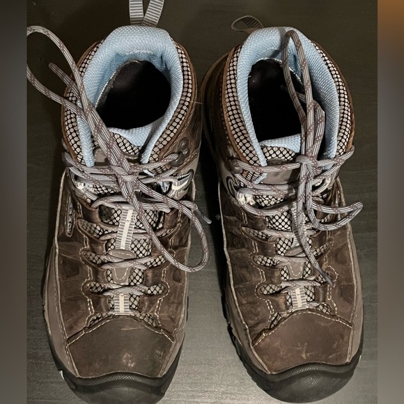 Keen Women's Targhee III Waterproof Boot Magnet/Atlantic Blue - Picture 7 of 15